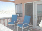 Playa Miramar - Casa Dunas porch